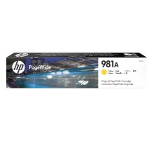 Cartridge HP 981A для PageWide, желтый (6 000 стр.) (J3M70A)