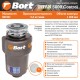 Bort Измельчитель пищевых отходов TITAN 5000 (Control) {Мощность л.с. 0,75 ; 560 Вт; 5,2 кг/мин; 3200 об/мин; 1400 мл; Металл ; набор аксессуаров 5 шт} [93410259]
