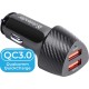 Зарядное устройство для авто UCA-81 36W 2XUSB 83845 DEFENDER