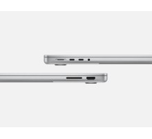 Ноутбук APPLE MacBook Pro 14 Silver (M3 Pro/18Gb/1Tb SSD/MacOS) (MRX73ZP/A) (Английская клавиатура) нужен переходник на EU