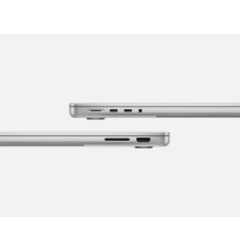 Ноутбук APPLE MacBook Pro 14 Silver (M3 Pro/18Gb/1Tb SSD/MacOS) (MRX73ZP/A) (Английская клавиатура) нужен переходник на EU