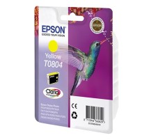 Картридж струйный Epson T0804 C13T08044011 желтый (620стр.) (7.4мл) для Epson P50/PX660