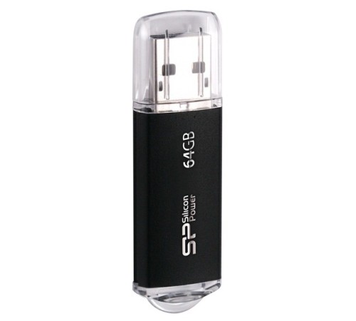 Флеш Диск Silicon Power 64Gb Ultima II-I Series SP064GBUF2M01V1K USB2.0 черный Флеш Диск Silicon Power 64Gb Ultima II-I Series SP064GBUF2M01V1K USB2.0 черный