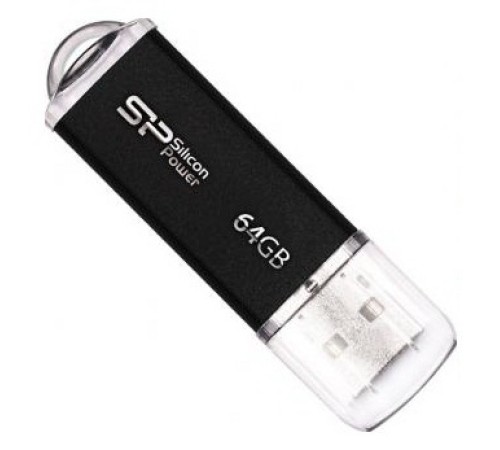 Флеш Диск Silicon Power 64Gb Ultima II-I Series SP064GBUF2M01V1K USB2.0 черный Флеш Диск Silicon Power 64Gb Ultima II-I Series SP064GBUF2M01V1K USB2.0 черный