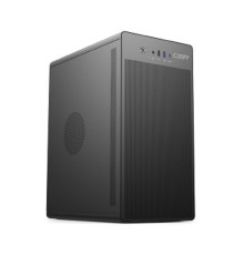 CBR Корпус mATX Minitower V285, без БП, 1*USB Type-C, 1*USB 3.0, 1*USB 2.0, HD Audio+Mic, кабель питания 1.2м, Black [PCC-MATX-V285-WPSU]