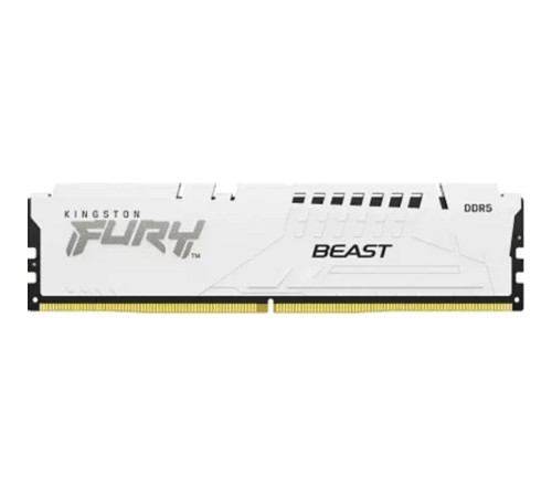 Модуль памяти Kingston FURY Beast White EXPO KF560C30BWE-32 DIMM DDR5 32Gb PC48000, 6000Mhz, CL30