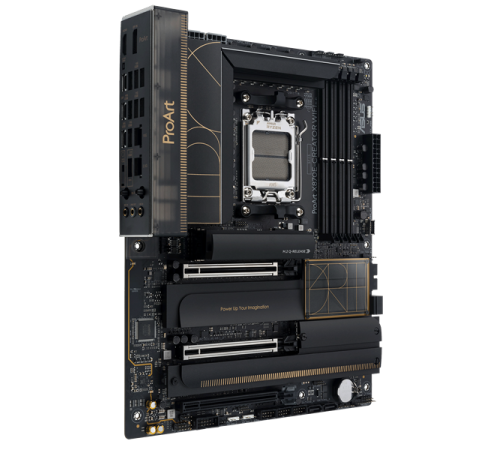 Материнская плата Asus PROART X870E-CREATOR WIFI SocketAM5 AMD X870 4xDDR5 ATX AC`97 8ch(7.1) 1 x 10Gigabit + 1 x 2.5Gigabit RAID+HDMI+DP