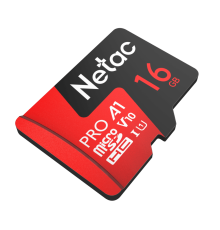 Карта памяти Netac MicroSD P500 Extreme Pro 16GB, Retail version card only