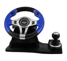 Руль SVEN GC-W600 (педали, вибро, лепестки, D-pad, 12 кл, PC/PS3/Xinput) SVEN GC-W600 (SV-015435)