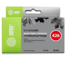Картридж струйный Cactus CS-CLI426BK черный (8.4мл) для Canon Pixma MG5140/5240/6140/8140/MX884