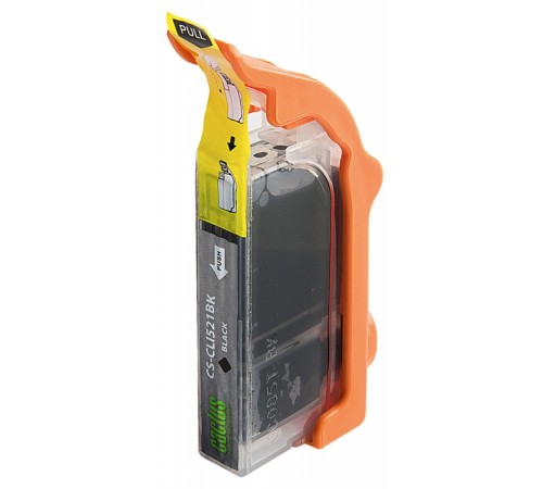 Картридж струйный Cactus CS-CLI521BK черный (8.4мл) для Canon Pixma MP540/MP550/MP620/MP630/MP640/MP660/MP980/MP990/iP3600/iP4600/iP4700/MX860