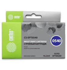 Картридж струйный Cactus CS-EPT0540 глянец (16.2мл) для Epson Stylus Photo R800/R1800