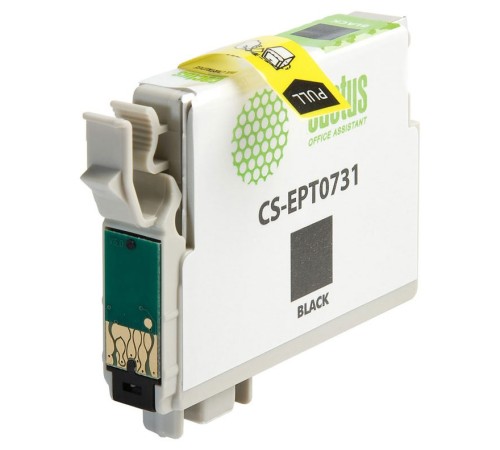 Картридж струйный Cactus CS-EPT0731 черный (11.4мл) для Epson Stylus С79/C110/СХ3900/CX4900/CX5900/CX7300/CX8300/CX9300