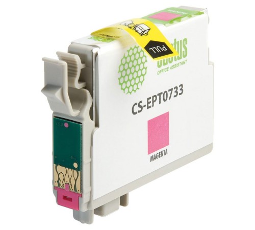 Картридж струйный Cactus CS-EPT0733 пурпурный (11.4мл) для Epson Stylus С79/C110/СХ3900/CX4900/CX5900/CX7300/CX8300/CX9300
