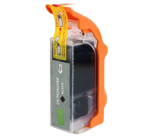 Картридж струйный Cactus CS-PGI425BK черный пигментный (16мл) для Canon Pixma iP4840/MG5140/5240/6140/8140/MX884
