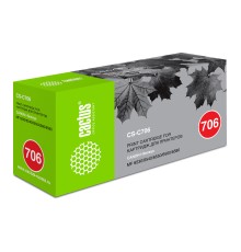 Картридж лазерный Cactus CS-C706 706 черный (5000стр.) для Canon MF6530/6540/6550/6580