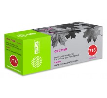 Картридж лазерный Cactus CS-C716M 716 M пурпурный (1500стр.) для Canon i-Sensys MF8030/MF8030cn/MF8050/LBP 5050