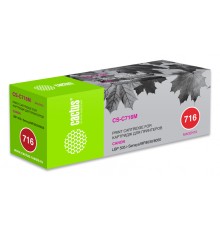 Картридж лазерный Cactus CS-C716M 716 M пурпурный (1500стр.) для Canon i-Sensys MF8030/MF8030cn/MF8050/LBP 5050