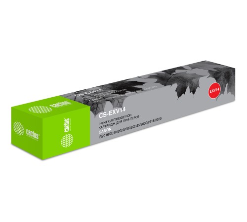 Картридж лазерный Cactus CS-EXV14 C-EXV14 черный (8300стр.) для Canon iR2016/2018/2020/2022/2025/2030/2318/2320