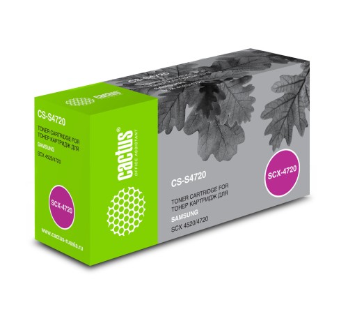 Картридж лазерный Cactus CS-S4720 SCX-4720D3 черный (3000стр.) для Samsung SCX-4520/4720/4720F/4720FN