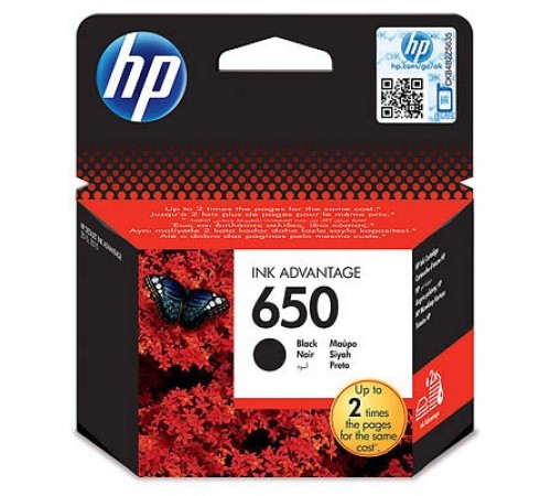 Картридж струйный HP 650 CZ101AE черный для HP DJ IA 2515