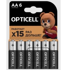 Батарея BASIC AA 6 PCS 5051006 OPTICELL