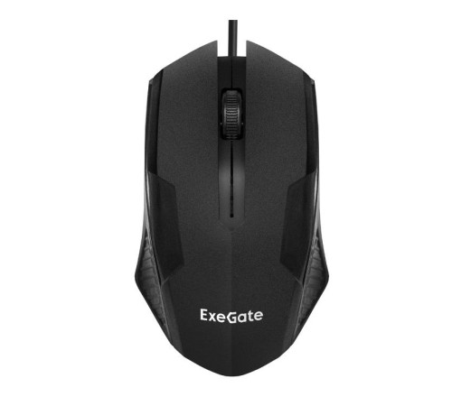 Exegate EX264096RUS Мышь Exegate SH-9025  <black, optical,  3btn/scroll, 1000dpi, USB>, Color box