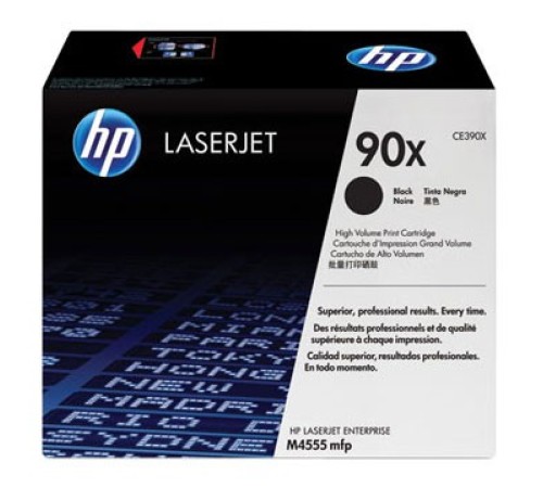 Картридж лазерный HP 90X CE390XD черный x2упак. (48000стр.) для HP LJ M4555/M602/M603 Картридж лазерный HP 90X CE390XD черный x2упак. (48000стр.) для HP LJ M4555/M602/M603