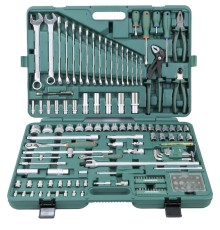 JONNESWAY S04H524142S Набор инструмента универсальный 1/4", 1/2"DR, 142 предмета