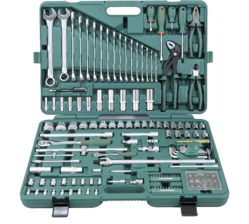 JONNESWAY S04H524142S Набор инструмента универсальный 1/4", 1/2"DR, 142 предмета JONNESWAY S04H524142S Набор инструмента универсальный 1/4", 1/2"DR, 142 предмета