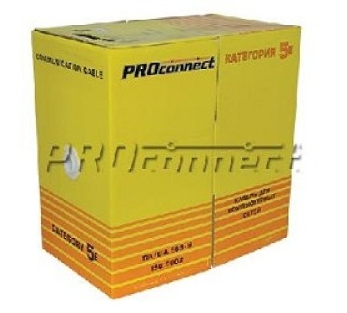 Proconnect (01-0147-3) Кабель FTP CAT6 4 пары (305м) 0.57 мм CCA Proconnect (01-0147-3) Кабель FTP CAT6 4 пары (305м) 0.57 мм CCA