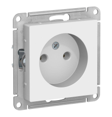Systeme electric ATN000141 ATLASDESIGN РОЗЕТКА без заземления, 16А, механизм, БЕЛЫЙ