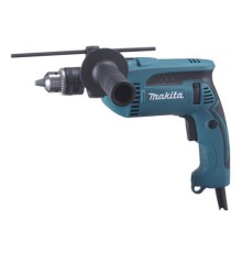 Дрель ударная Makita HP1640K 680Вт патрон:кулачковый реверс (кейс в комплекте)