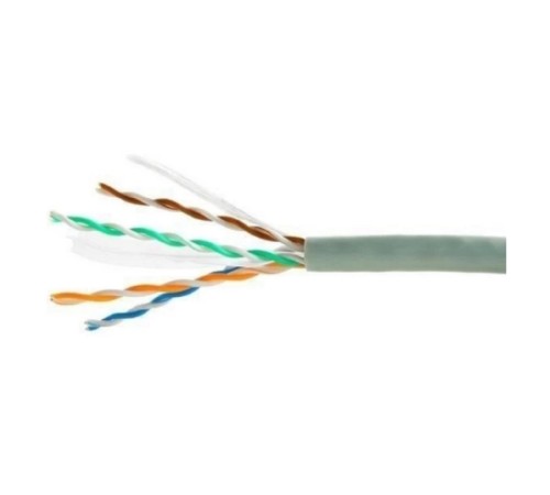 Cablexpert [UPC-5051E-4-CU] Кабель Cablexpert (RU) UTP indoor 4x2x0.51, медный, кат.5e, однож., 305м, box, серый