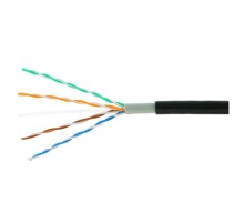 Cablexpert [UPC-5051E-4-CU-OUT] Кабель Cablexpert (RU) UTP outdoor 4x2x0.51, медный, кат.5e, однож., 305м, box, черный