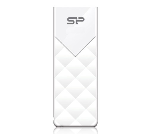Флеш Диск Silicon Power 8Gb Ultima U03 SP008GBUF2U03V1W USB2.0 белый