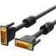 Кабель Vention DVI-I Dual link 24+5M/VGA 15M с ферритовым фильтром - 3м. Кабель Vention DVI-I(m)/VGA(m) - 3 м (EACBI)