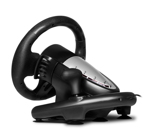 Руль SVEN GC-W800 (педали, вибро, скоба, D-pad, 12 кл, PC/PS3/PS4/XBOXONE/Xinput) Sven SV-015442