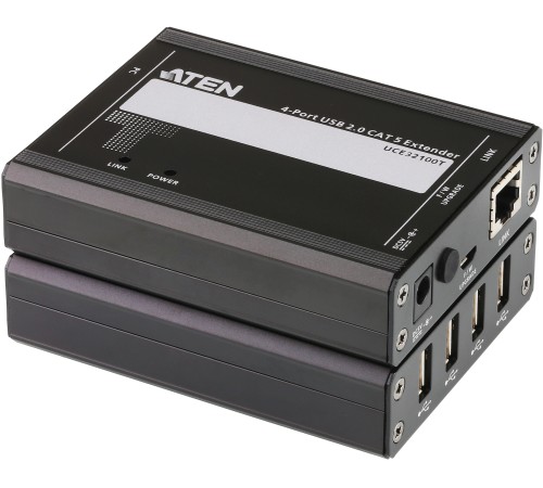 4-х портовый удлинитель, USB 2.0,  100 метр., CAT 5 ATEN UCE32100