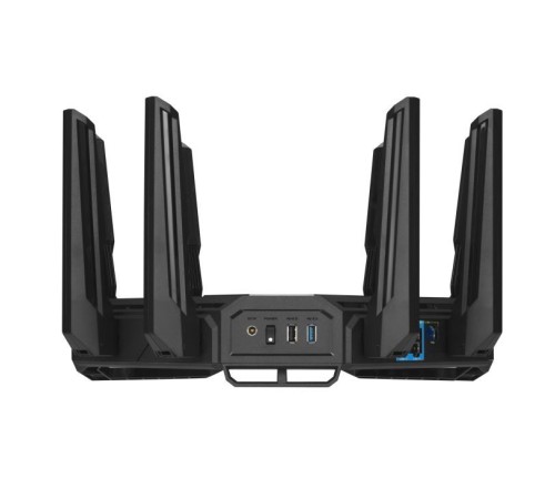 Маршрутизатор ASUS GT-BE19000, черный/красный, 90IG0850-MO9A0V