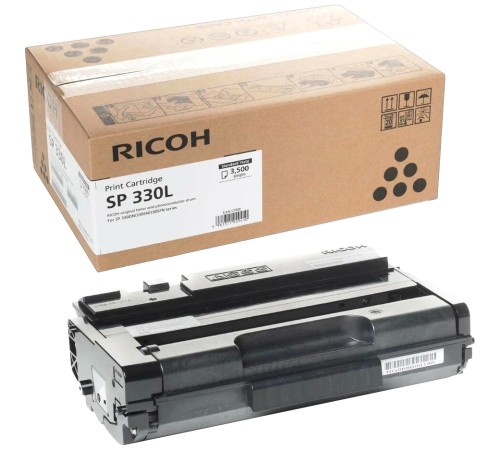 Ricoh Принт-картридж SP 330L для SP 330DN/SP 330SN/SP 330SFN P 310, M 320/M 320FB Чёрный. 3500стр (408278) Ricoh Принт-картридж SP 330L для SP 330DN/SP 330SN/SP 330SFN P 310, M 320/M 320FB Чёрный. 3500стр (408278)