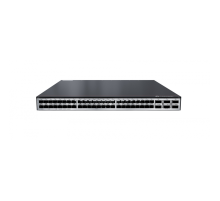 S6730-H48X6C (48x10GE SFP+ ports, 6x40GE QSFP28 ports, optional license for upgrade to 6x100GE QSFP28, without power module)