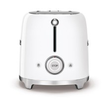 Тостер на 2 ломтика,SMEG TSF01WHEU, белый