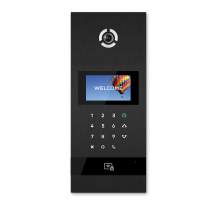 Вызывная панель IP-домофона BAS-IP AA-12FB BLACK