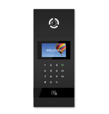 Вызывная панель IP-домофона BAS-IP AA-12FB BLACK