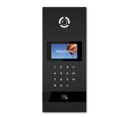 Вызывная панель IP-домофона BAS-IP AA-12FB BLACK