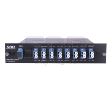 Мультиплексор DWDM одноволоконный 8-канальный в 1/2-слоте