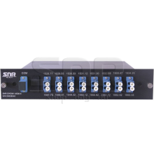 Мультиплексор DWDM одноволоконный 8-канальный в 1/2-слоте