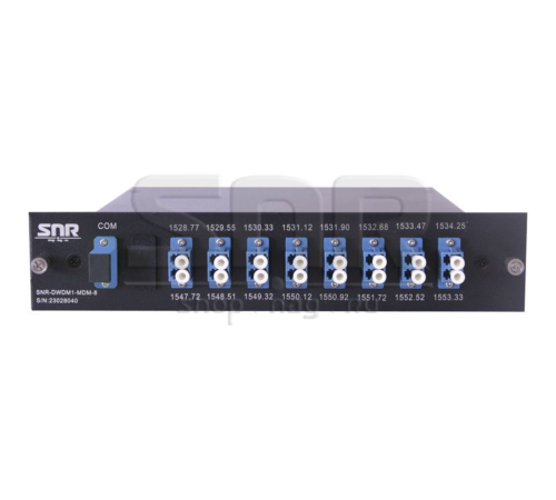 Мультиплексор DWDM одноволоконный 8-канальный в 1/2-слоте