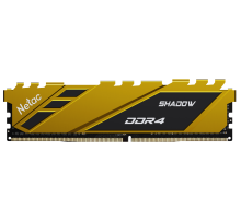 Модуль памяти Netac Shadow DDR4-3600 8G C18 Yellow